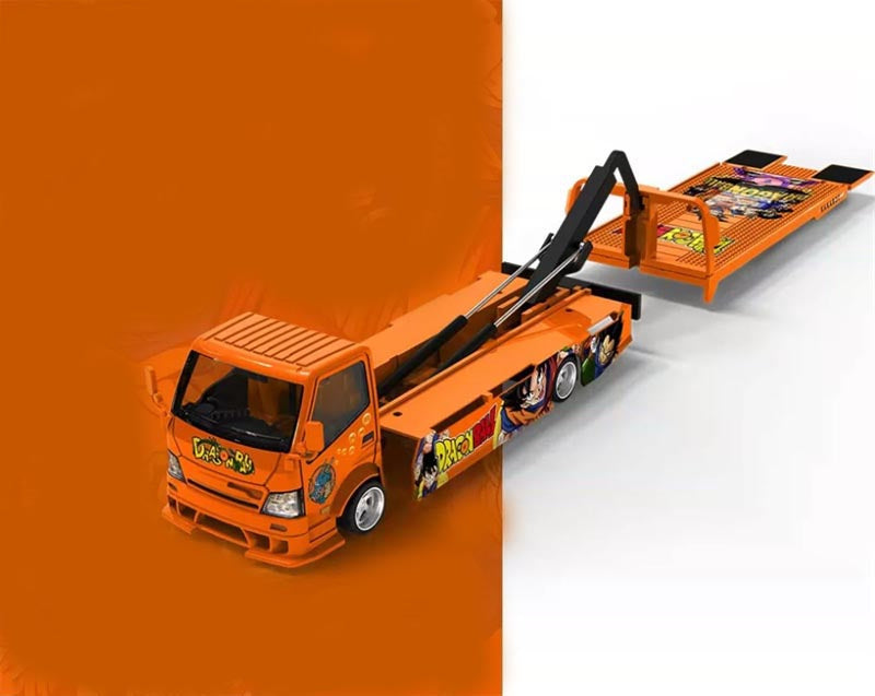 1:64 Hino H300 Dragon B Orange COOL.CAR DIECAST Model