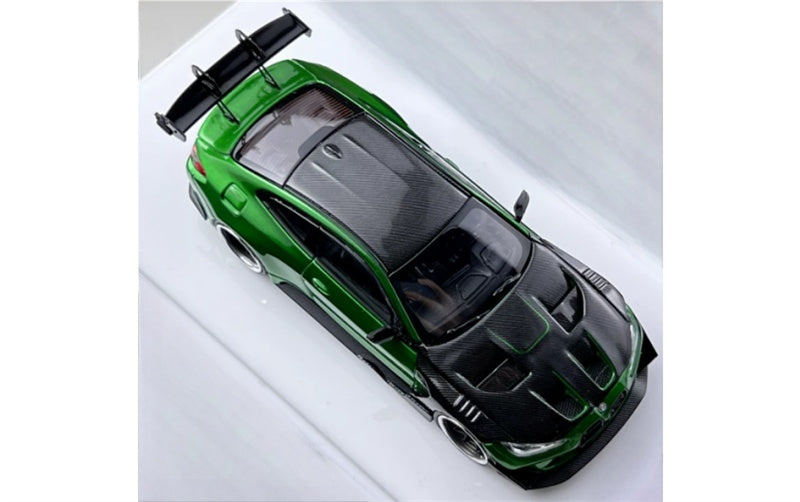 1:64 BMW M4 G82 GTR  emerald green SW  Limited Edition 499PCS ONLY DIECAST Model