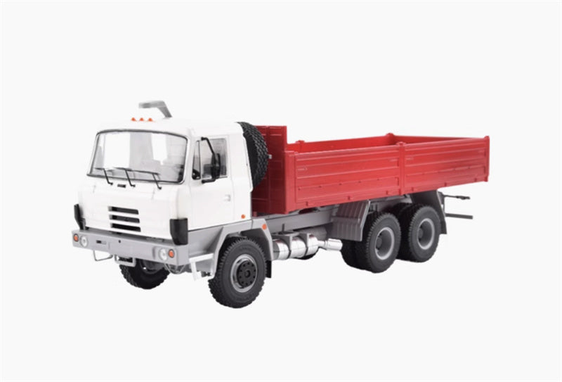 Premium ClassiXXs TATRA 815 V26 off-road flatbed truck Red and white coating 1:43 Truck Pre-built Model
