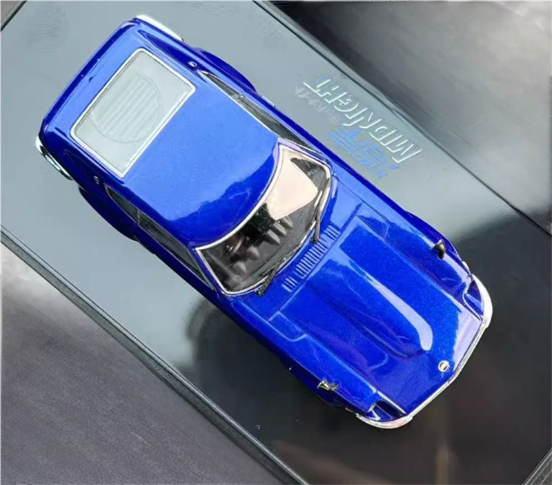 1:64 AUTOART Nissan Fairlady Z (S30) Wangan Midnight Akuma COMIC 1 VERSION blue view3