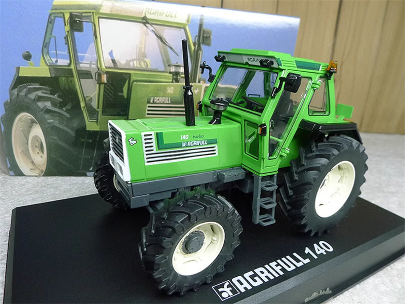 REPLICAGRI Fiat Agrifull 140 New Holland agricultural tractor Emerald Green 1:32 Truck Pre-built Model