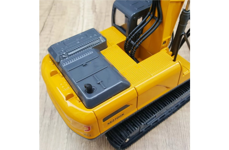 XCMG XE270GK Excavator Yellow 1:40 Truck Pre-built Airliner Model Display view8