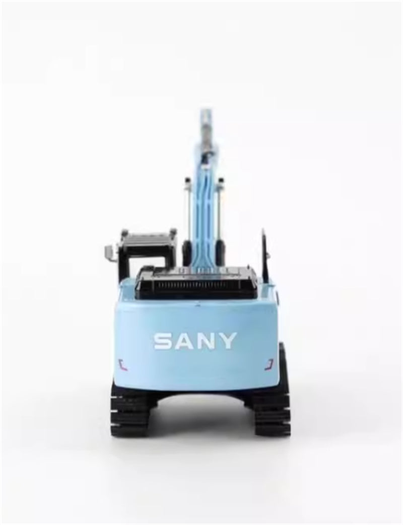 SANY Electric SY215E excavator blue 1:35 Truck Pre-built Model