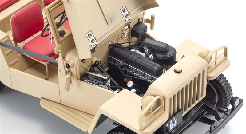 1:18 Toyota Land Cruiser BJ 4X4 1951  Beige KYOSHO  DIECAST Model