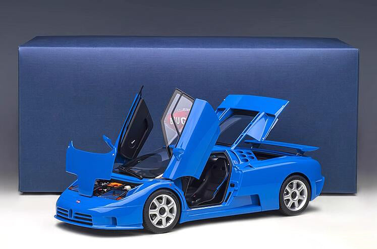 AUTOART BUGATTI EB110 SS blue 1:18car Pre-a Model