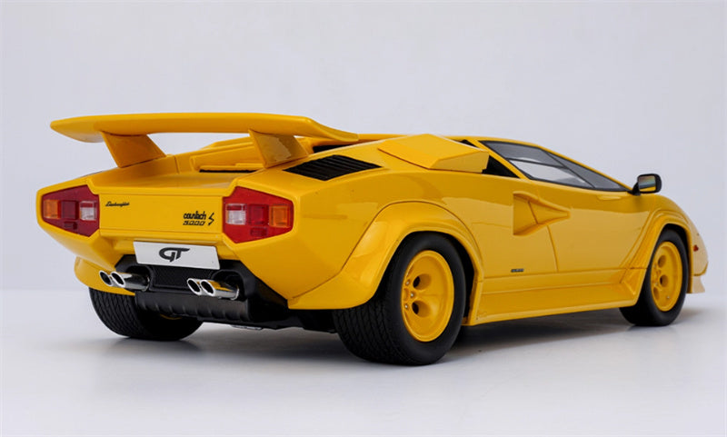 GT Spirit Lamborghini Countach KOENIG SPECIALS GT Yellow 1:18 Car Pre-built Model view6