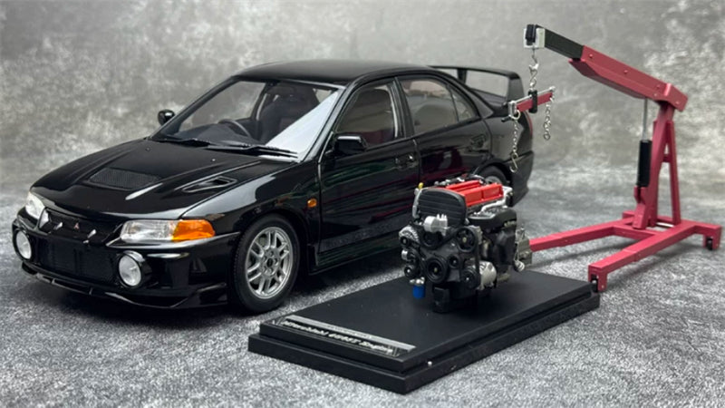 1:18 Mitsubishi Lancer Evolution IV  Black MOTORHELIX Limited Edition 399PCS ONLY DIECAST Model