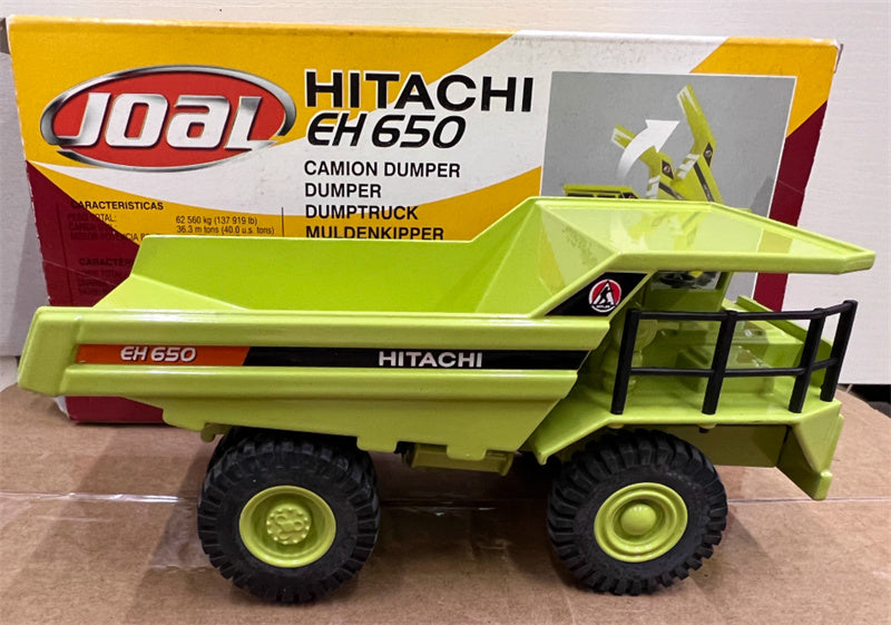 JOAL HITACHI EH 650 Mining dump truck light green 1:50 Truck Pre-built Model