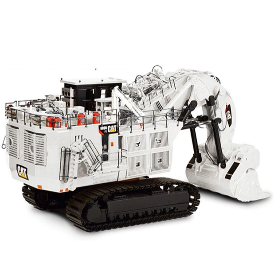 CCM 6090 FS Hydraulic Mining excavator White Edition 1:48 DIECAST Truck Lorry