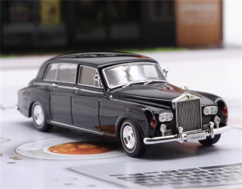 1:64 Rolls Royce Phantom VI Black DCM DIECAST Limited Edition 999pcs ONLY Model