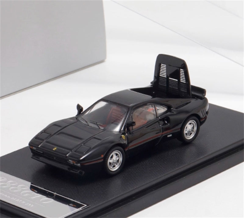 Hone Model Ferrari 288 GTO Black Limited Edition 299PCS ONLY 1:64 car Pre-built Model view6