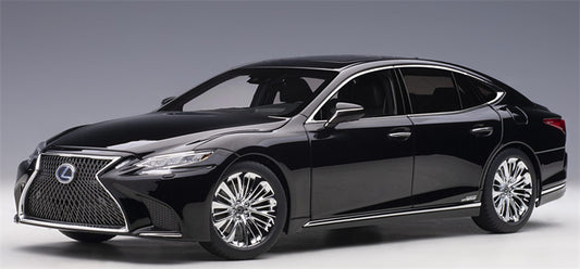 AUTOART LEXUS LS500H Fully open black 1:18 Car Pre-built Model view1