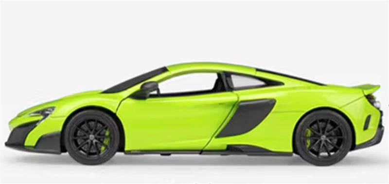 1:24 Mclaren 675LT supercar  Green  WELLY  DIECAST Car Model
