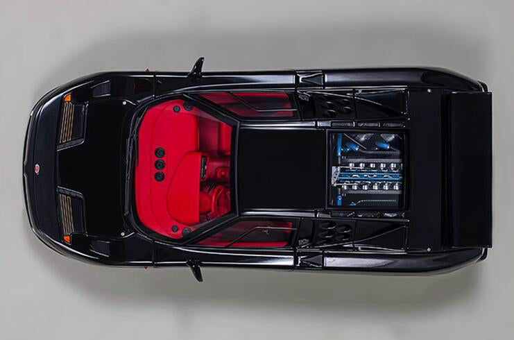 AUTOART BUGATTI EB110 SS black 1:18car Pre-a Model