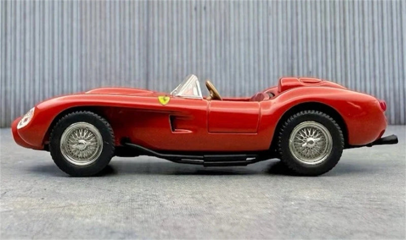 GFCC 1957 Ferrari 250 Testa Rossa Racing Metallic Red LHD 1:64 car Pre-built Model view7