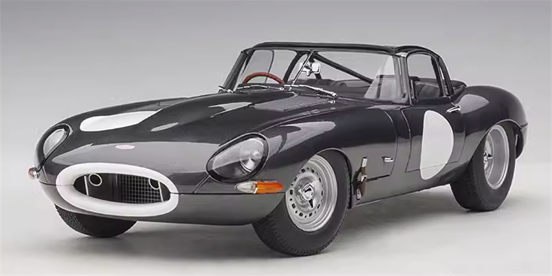 AUTOART JAGUAR LIGHTWEIGHT E-TYPE Dark grey 1/18car Pre-a Model