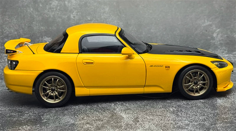 1:18 Honda S2000 MUGEN  Indy Yellow Pearl MOTORHELIX Limited Edition 399PCS ONLY DIECAST Model