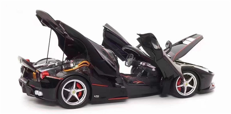 BBR MODELS LAFerrari APERTA black convertible 1/18 DIECAST car