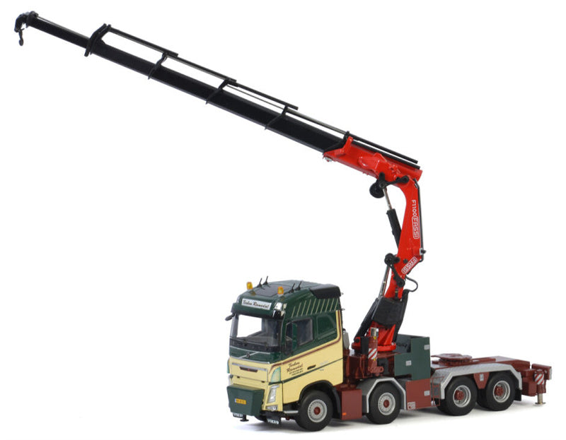 WSI VOLVO FH4 GLOBETROTTER 8X4 FASSI 1100 JIB Torben Ramsdal 1:50 Truck Pre-built Model