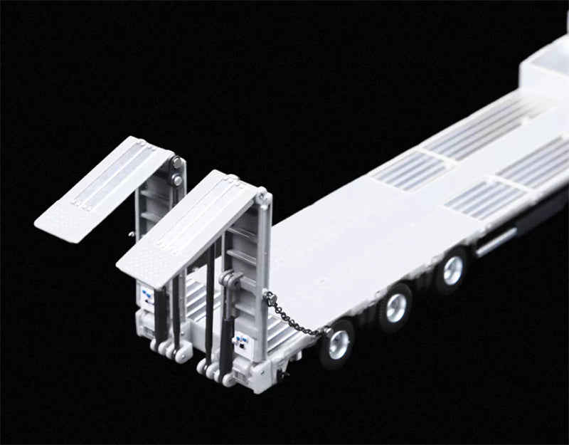 1:64 Mercedes-Benz Actros white TIMEMICRO x PERKA DIECAST Trailer & Tractor Model