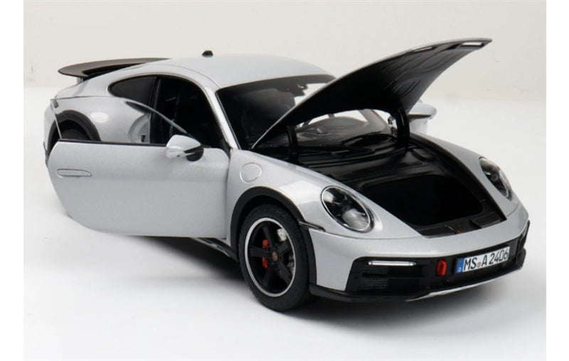 1:18 Porsche 911 Dakar  Silver Duck Tail NOREV  DIECAST Model