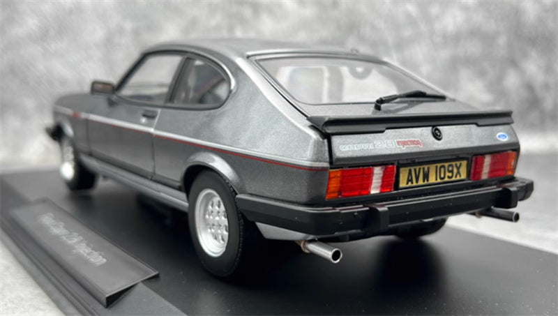 NOREV FORD CAPRI 2.8I Injection 1981 Metallic Gray 1:18 Car Pre-built Model view4