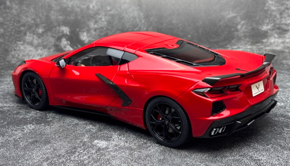 AUTOART Corvette C8 STINGRAY Z51 Red 1:18 Car Pre-built Model view4