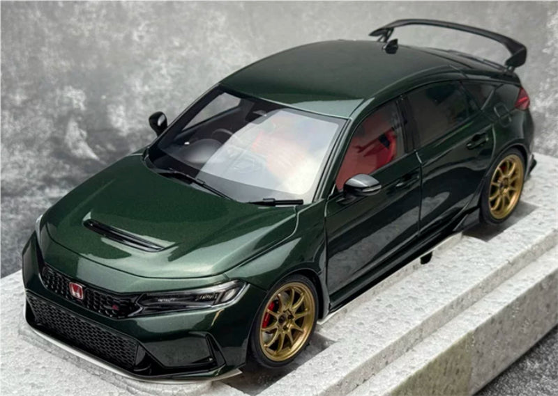1:18 Honda Civic Type R FL5  Dark green MOTORHELIX Limited Edition 599PCS ONLY DIECAST Model