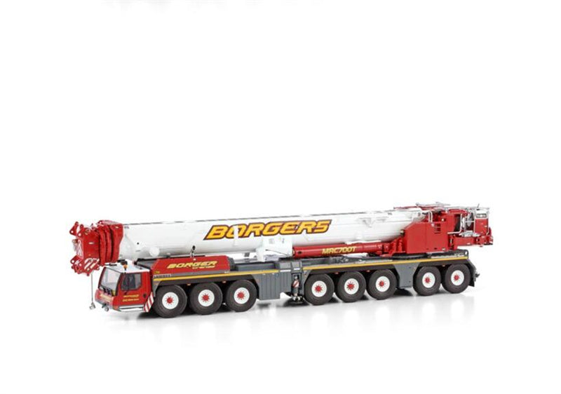 WSI LIEBHERR LTM 1650-8.1 Crane BORGER CRANES 1:50  DIECAST Truck Lorry