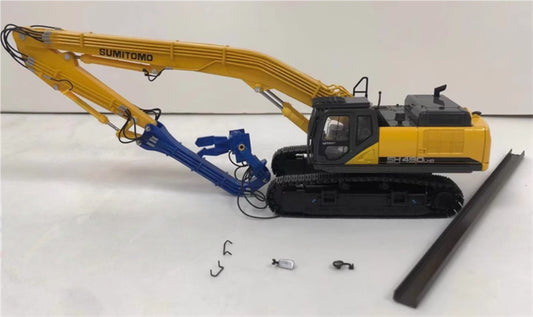 SUMITOMO SH490LHD-6 Piling machine Limited edition commemorative edition 1:50 Truck Pre-built Model