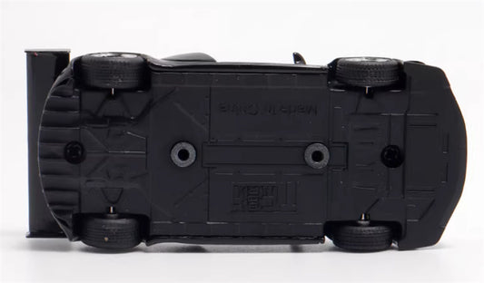 LeManFang Audi R8 LMS ULTRA high tail modified racing Black 1:64 Car Pre-built Model view2