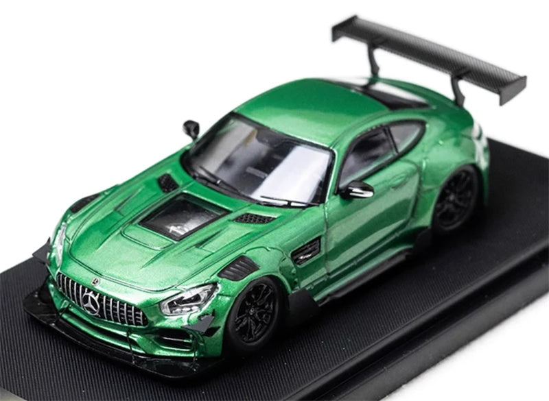 1:64 Mercedes Benz AMG GTS Widebody Green Rhino Model DIECAST Limited Edition 499pcs ONLY Model