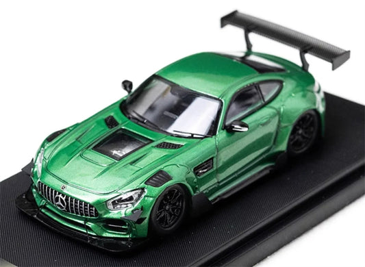 1:64 Mercedes Benz AMG GTS Widebody Green Rhino Model DIECAST Limited Edition 499pcs ONLY Model