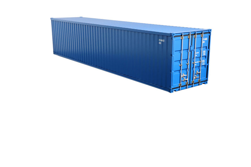 NZG 40 Ft Container Blue 1/18 DIECAST Truck Lorry