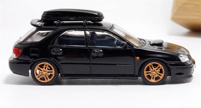 1:64 Subaru Impreza WRX STI 8th Generation Wagon  Black Furuya DIECAST Model