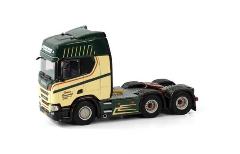 WSI SCANIA R HIGHLINE CR20H 6X2 TAG AXLE TORBEN RAMSDAL 1:50 Truck Pre-built Model