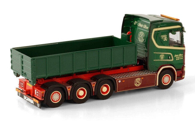 1:50 SCANIA BRDR.OLSEN S CS20N HOOKLIFT SYSTEM + HOOKLIFT CONTAINER WSI   DIECAST Model