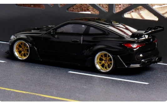 1:64 BMW M4 G82  Perforated all carbon black SW  Suzhou Exhibition Limited Edition 500PCS ONLY DIECAST Model