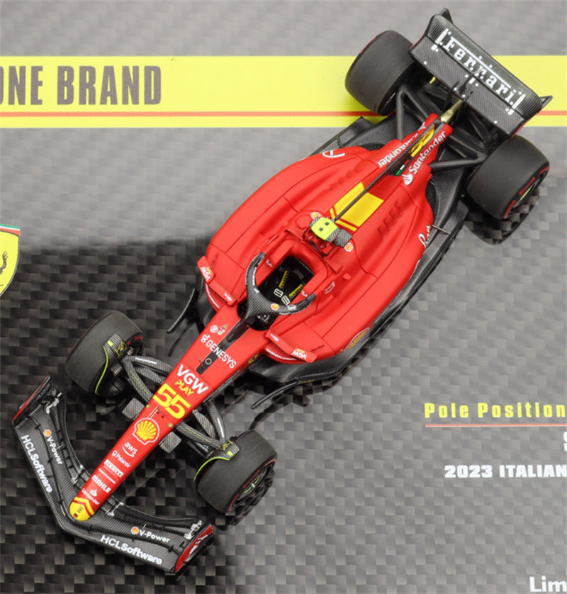 1:43 BBR MODELS Ferrari 499P # 51 Le Mans Champion & SF23 # 55 Monza GP 2023 LTD view5