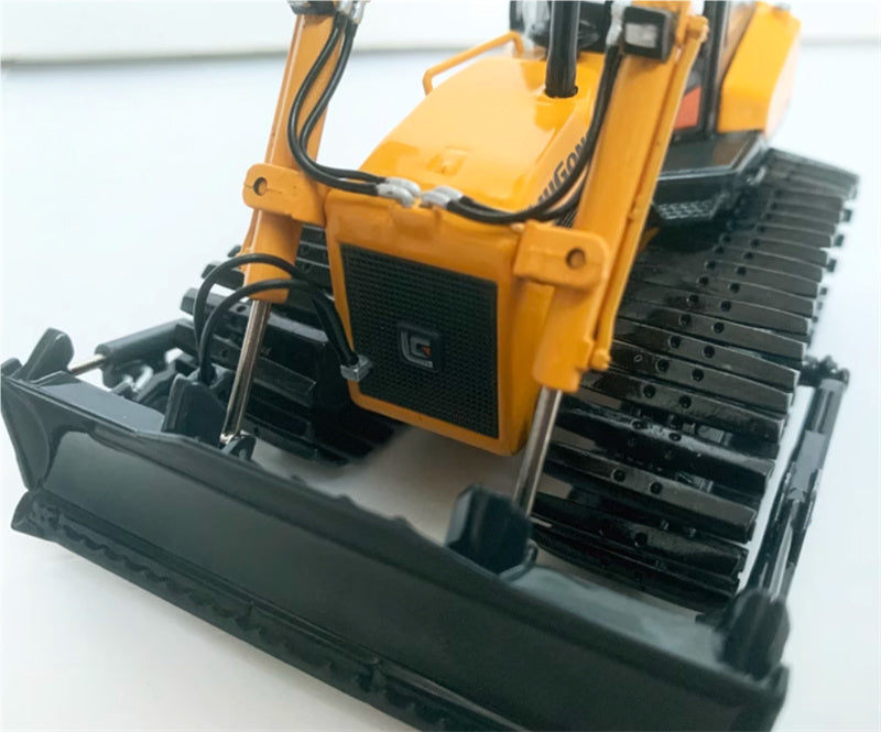 LIUGONG LD20DL Wetland Bulldozer Original yellow coating 1:50 Truck Pre-built Model