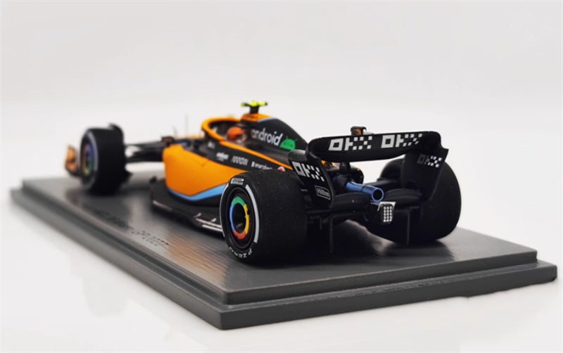 Spark McLaren MCL36 Miami #4 GULF GP 2022 LANDO NORRIS 1:43 Car Pre-built Model view2