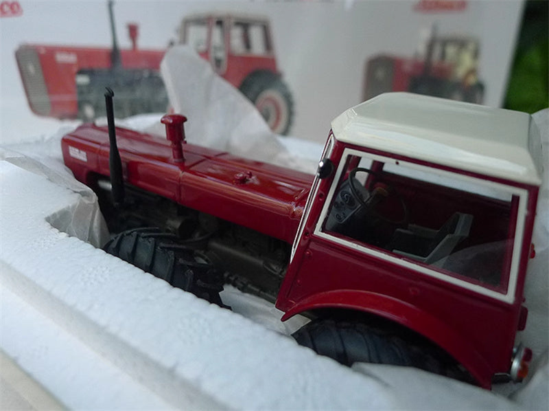 SCHUCO Steyr 1300 tractor wine red 1:32 Truck Pre-built Model