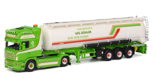 WSI SCANIA R6 TOPLINE 4x2 BULKTRAILER URS Buhler 1:50 Truck Pre-built Model