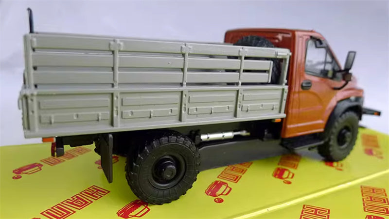 HAW RA3 C41 A23 Soviet Union Russian civilian pickup transport Orange red 1:43 Truck Pre-built Model