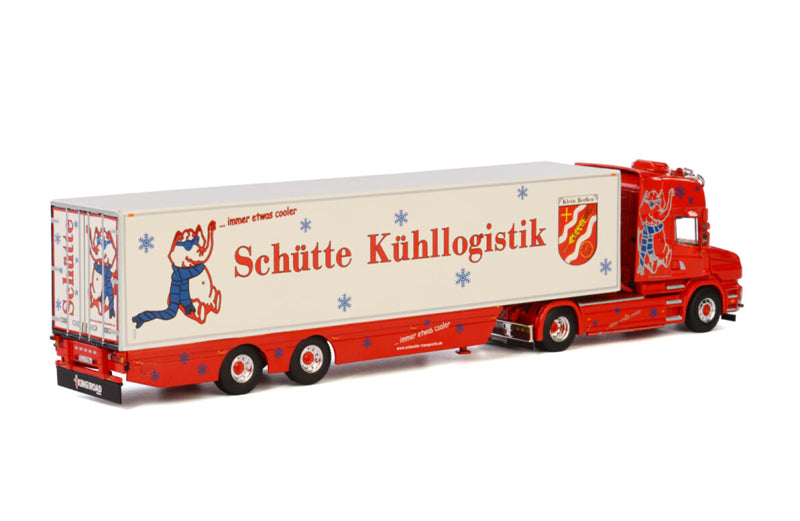 WSI SCANIA TORPEDO TOPLINE 4X2 REEFERTRAILER Schutte Kuhllogistik 1:50 Truck Pre-built Model
