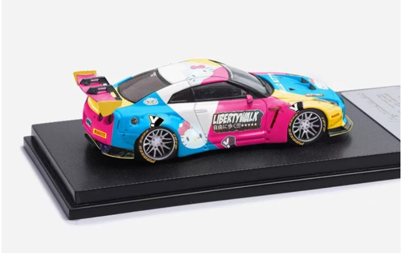 1:64 Nissan GTR R35 LB   ET Model x MC Kitty Limited Edition 799PCS ONLY DIECAST Model