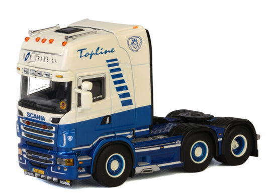 WSI  SCANIA R6 TOPLINE 6X2 Bontrans 1:50 Truck Pre-built Model