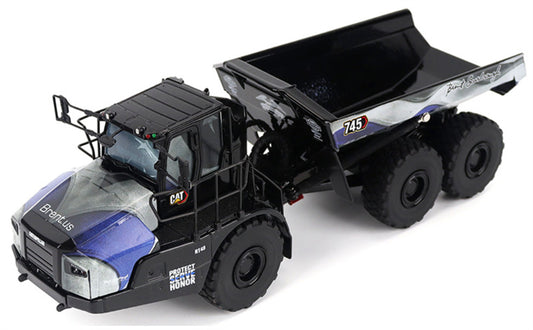 CATERPILLAR 745 Articulated Dump Truck Brent version Limited Collector's Edition 1:50 Truck Pre-built Model