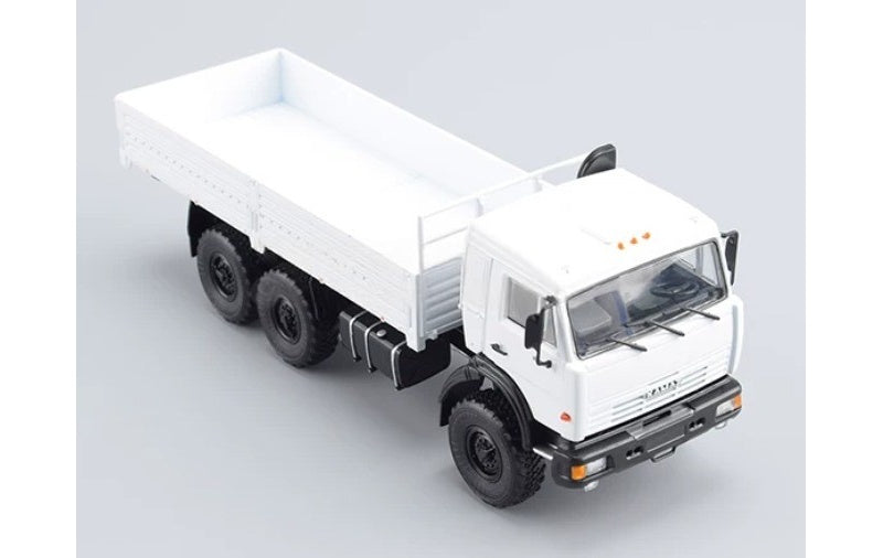 1:43   KAMAZ-43118 Modimio  White ABS Model
