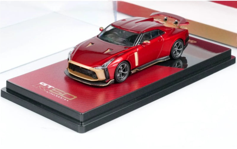 1:64 Nissan GT-R R50 Red INNO64 DIECAST Car Model